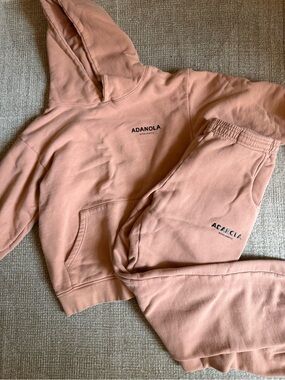 Sweatset - Hoodie and Joggers in Dusty Rose
